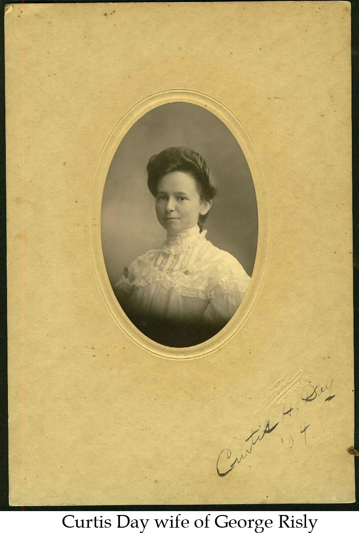 Curtis Day Wife of Geo Risly